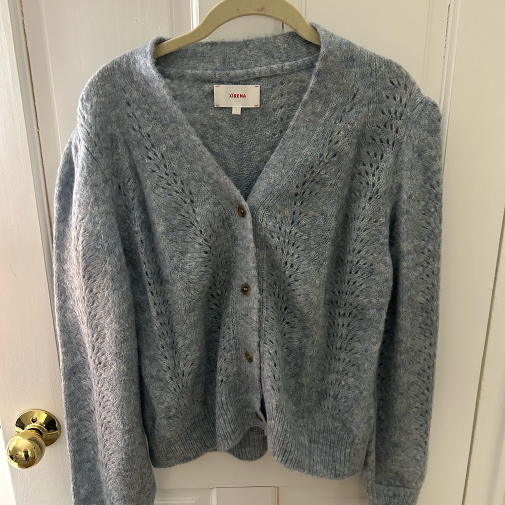 XiRENA Light Blue Cardigan